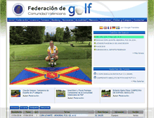 Tablet Screenshot of golfcv.com